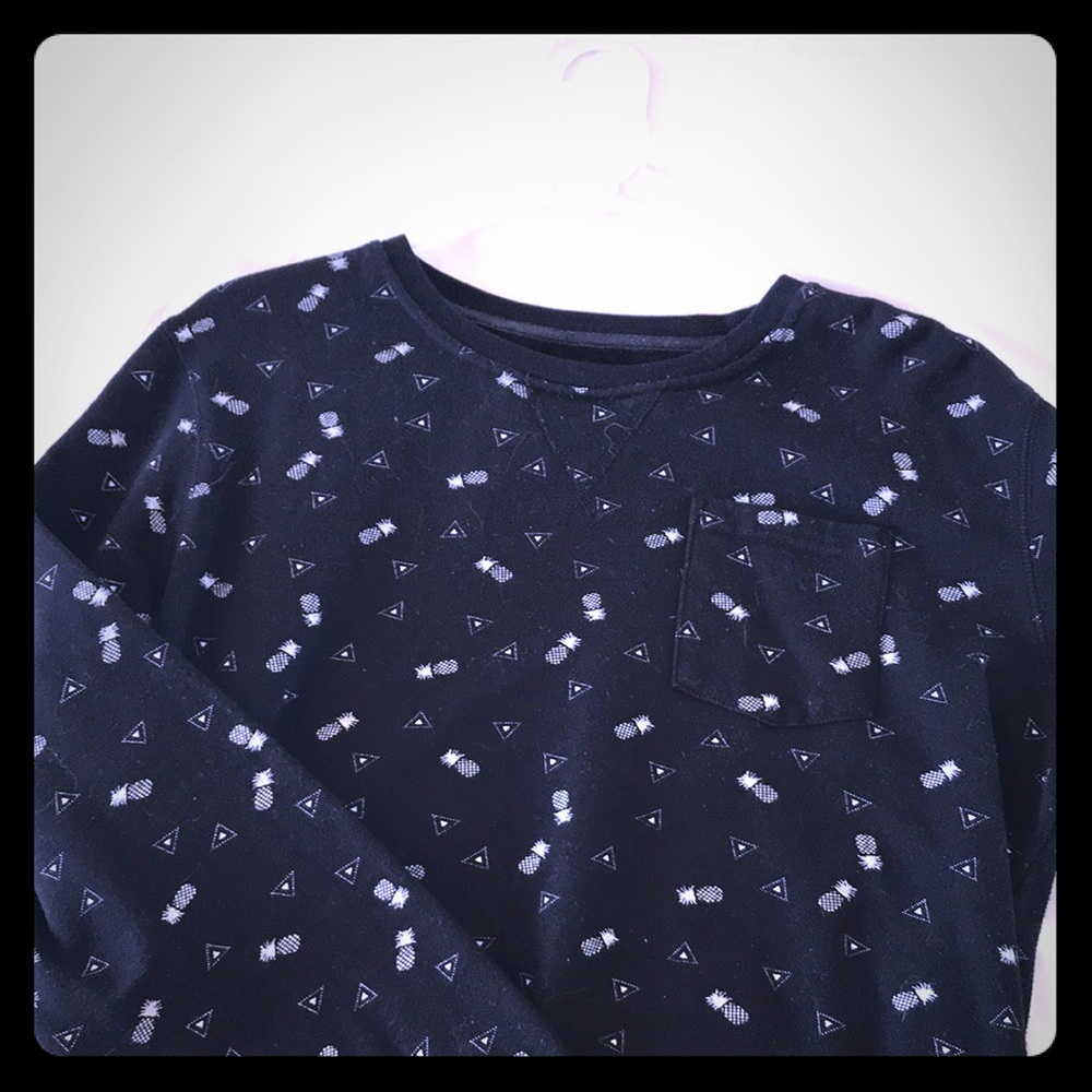 Knit Long-Sleeve Pocket Tee